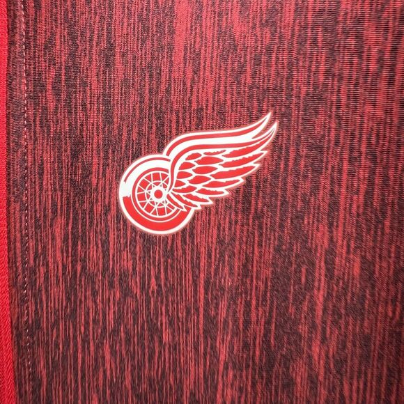Detroit Red Wings Adidas 1/4 Zip Pullover Womens Size Large Climalite Jacket - Picture 6 of 15
